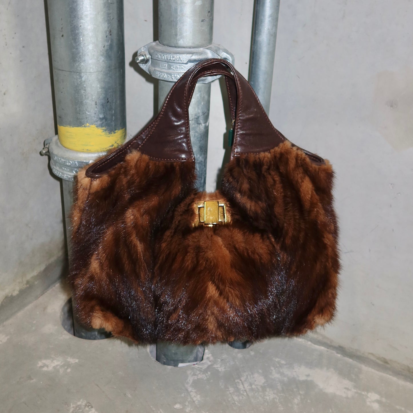 Paolo Masi Mink Fur Bag (BNWT)