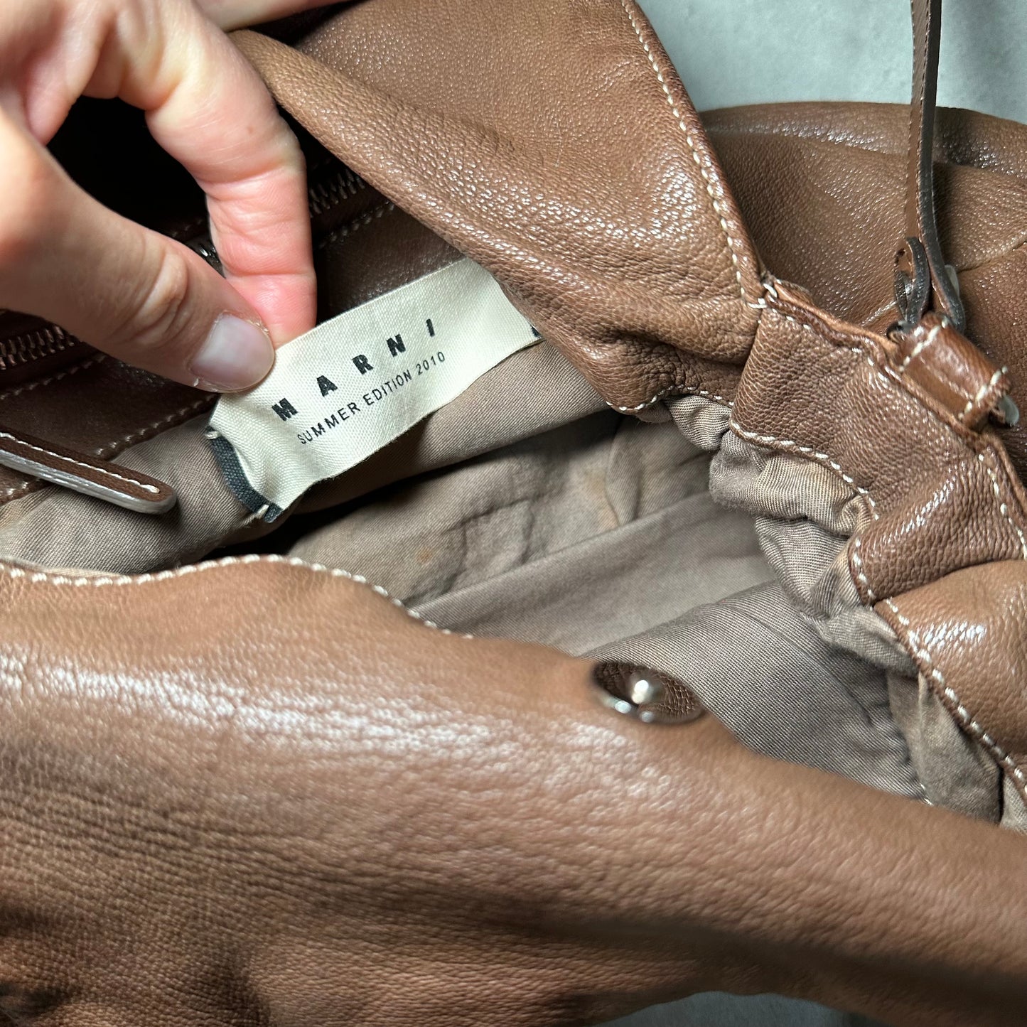 Marni SS2010 Studded 2WAY Bag