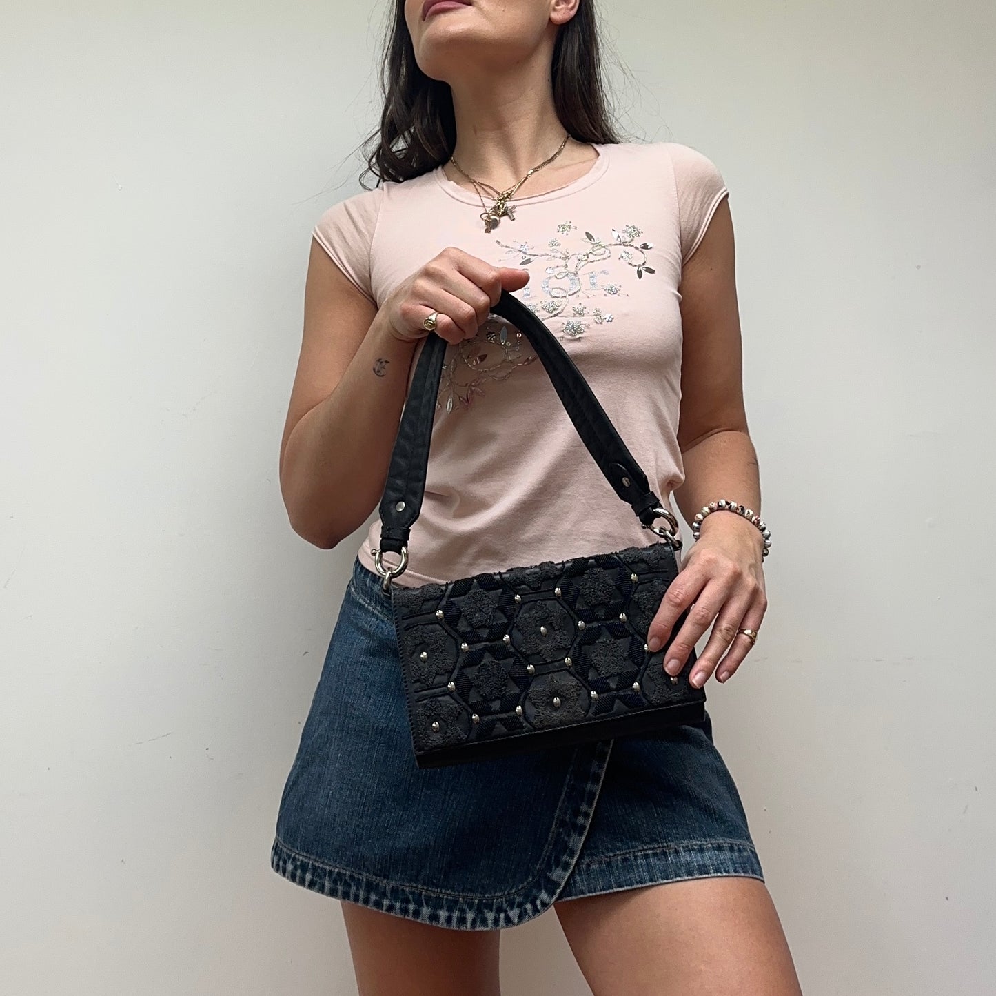 Chloé SS2005 Beaded Bracelet Bag Pochette