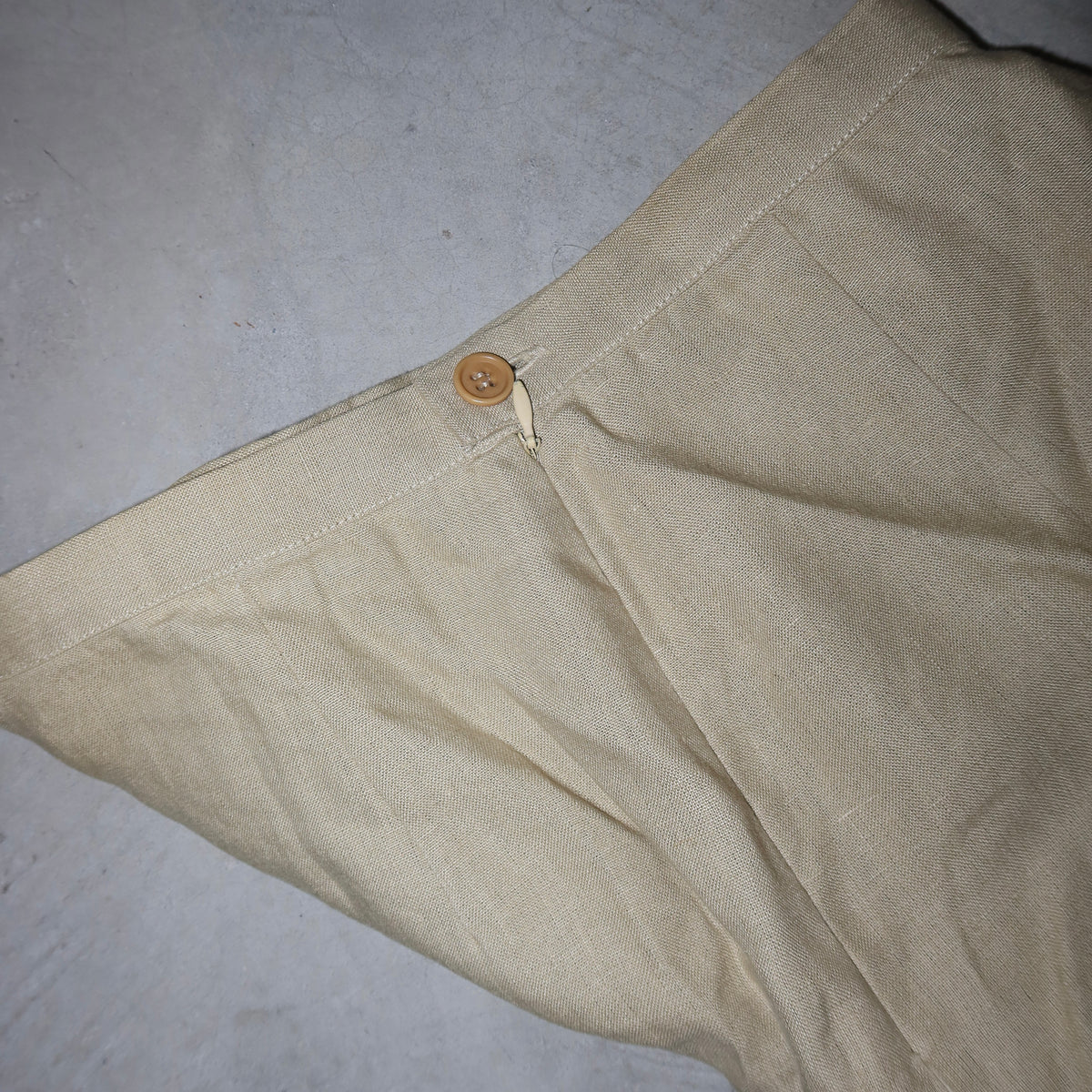 Emporio Armani 90’s Linen Pencil Skirt