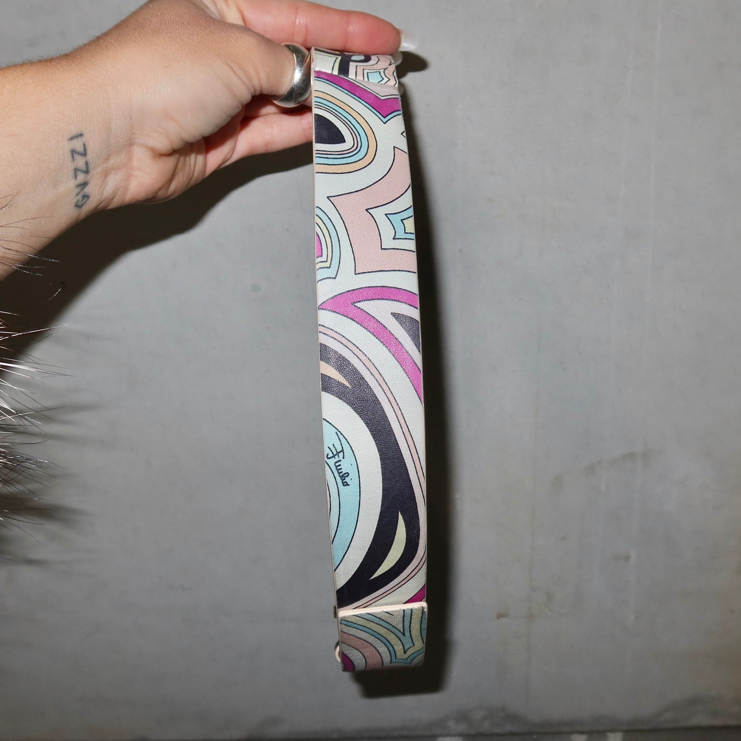 Emilio Pucci Leather Belt