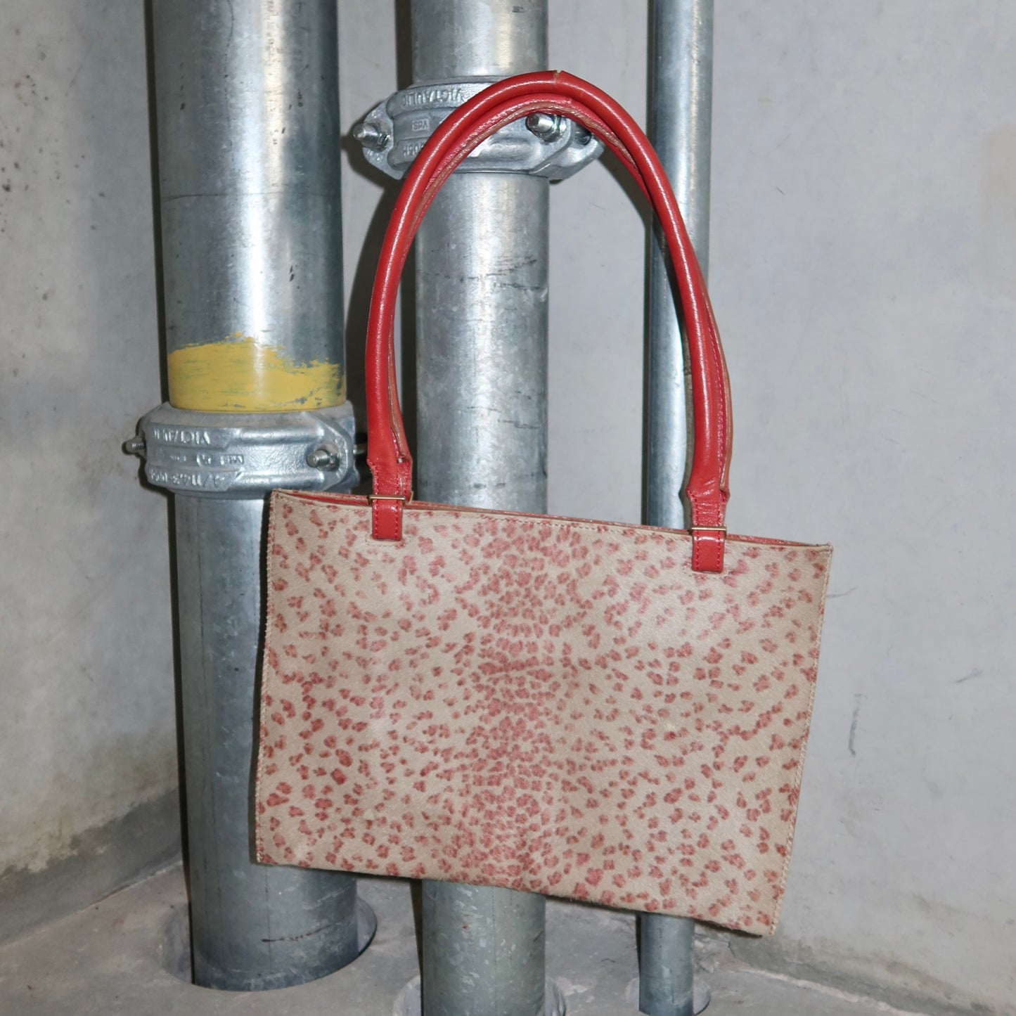 Bottega Veneta SS2000 Leopard Print Pony Hair Bag