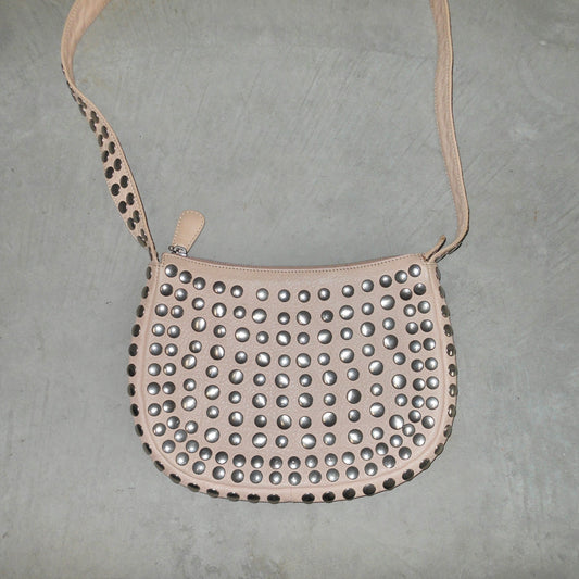 Marni Rare Baby Pink Studded Crossbody Bag