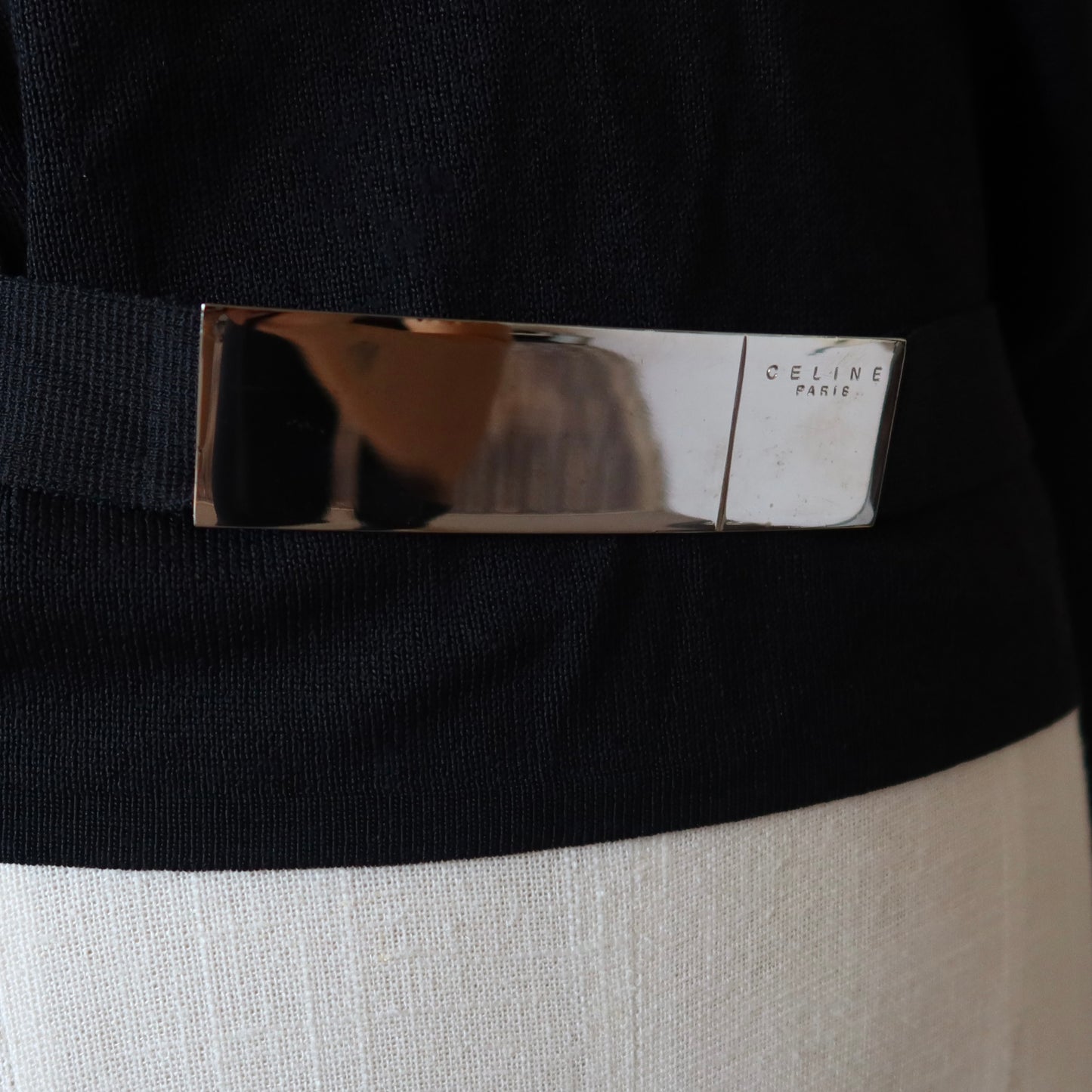 Celine Belted Knit Raglan