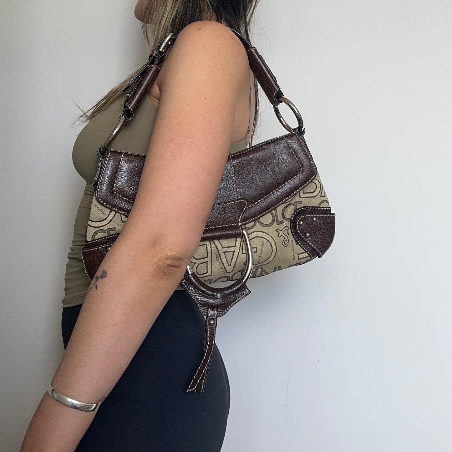 Dolce & Gabbana Large Monogram Classic Flap Bag