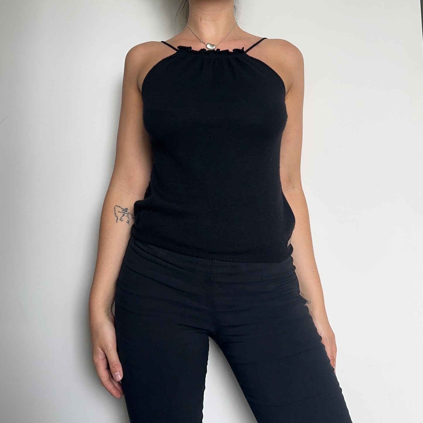 Dior by Galliano Cashmere Halter Neck