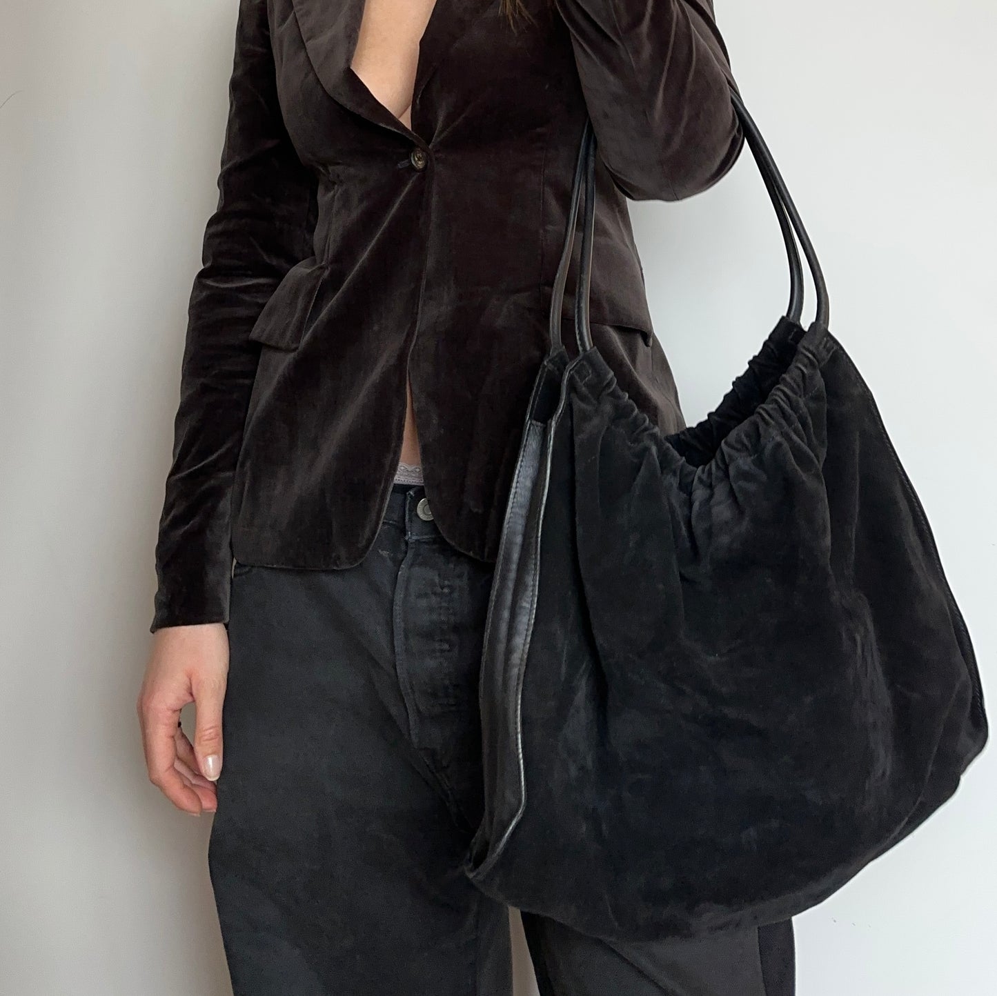Gucci by Tom Ford Suede Bag