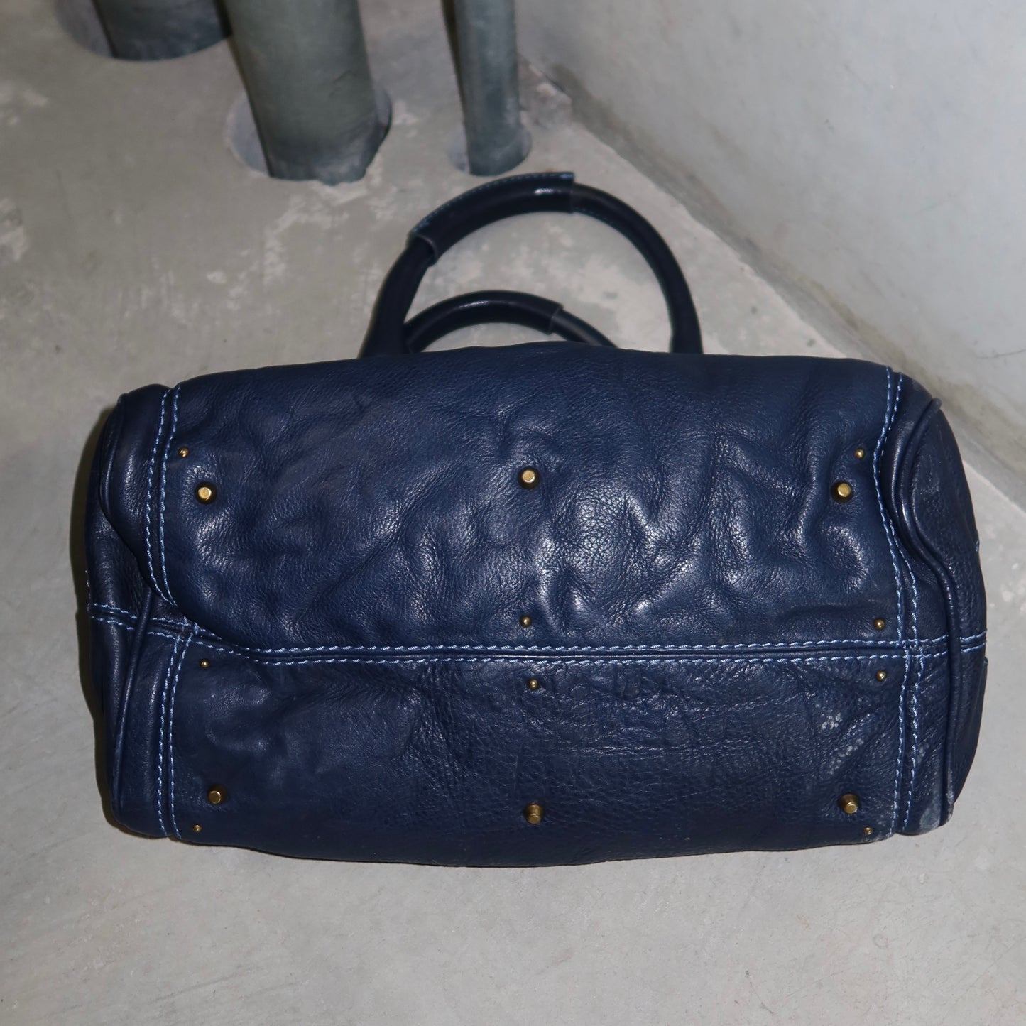 Chloé Navy Paddington Bag