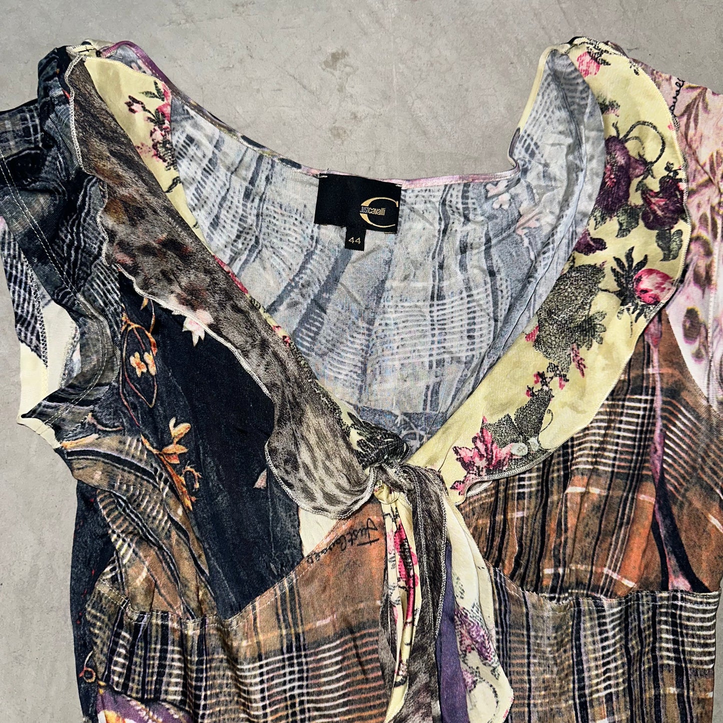 Just Cavalli Rare Patchwork Dress