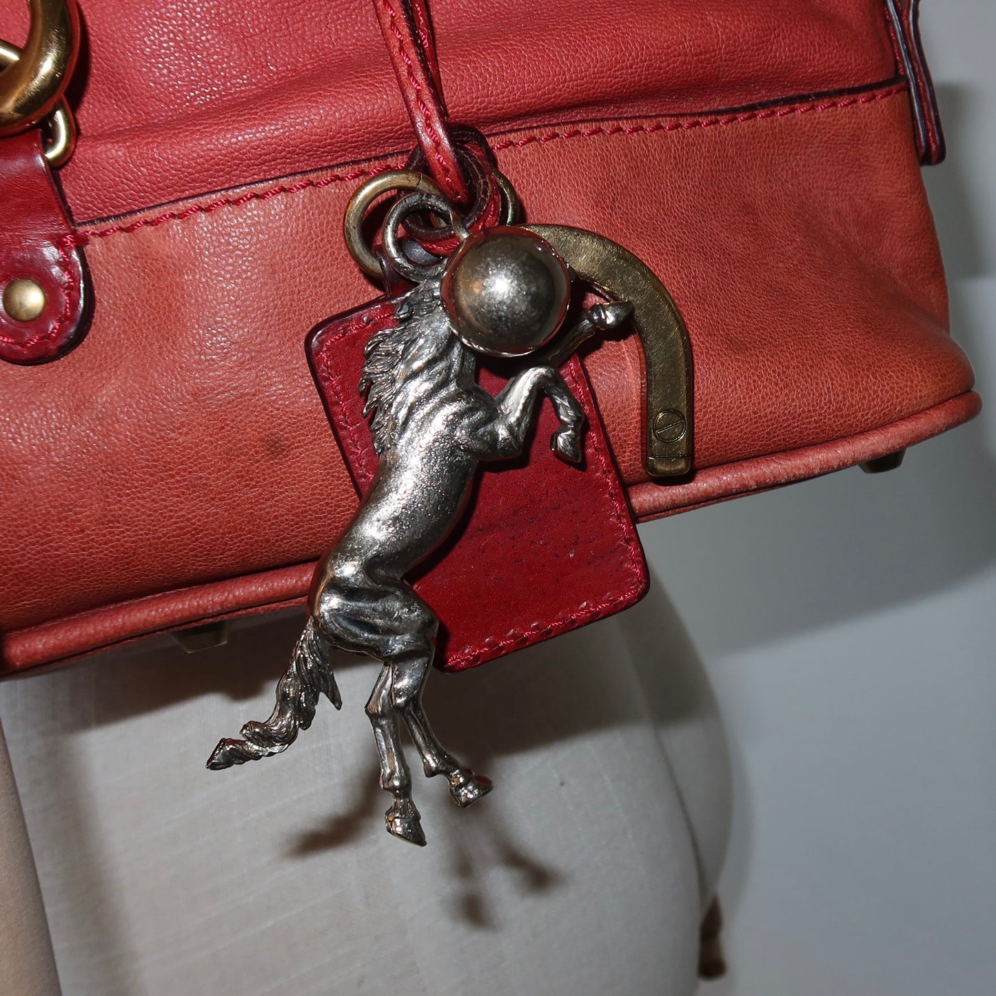 Chloé Faded Red Kerala Bag