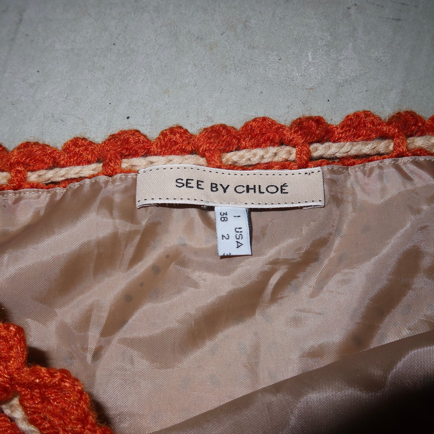 See By Chloé Crotchet & Suede Set
