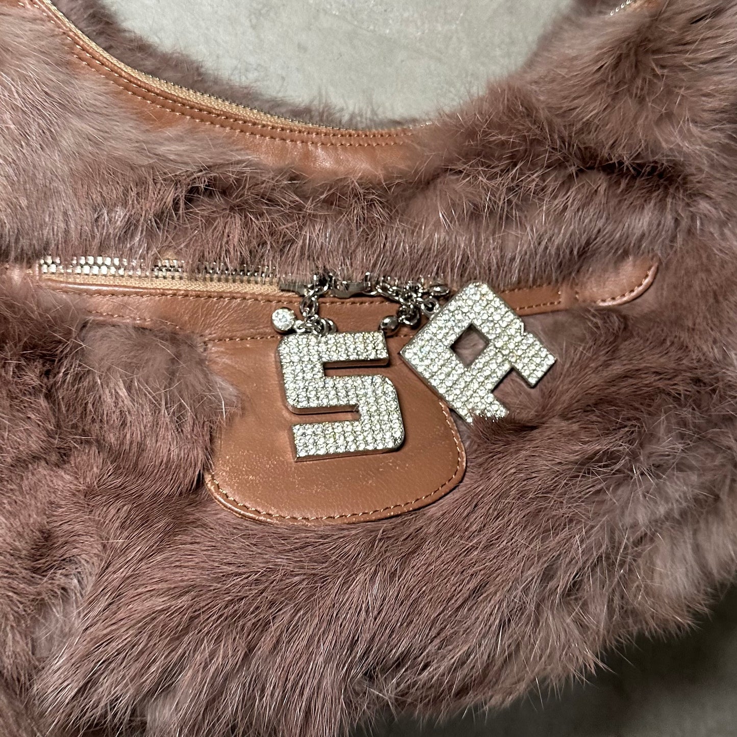 Sonia Rykiel Real Fur Bag