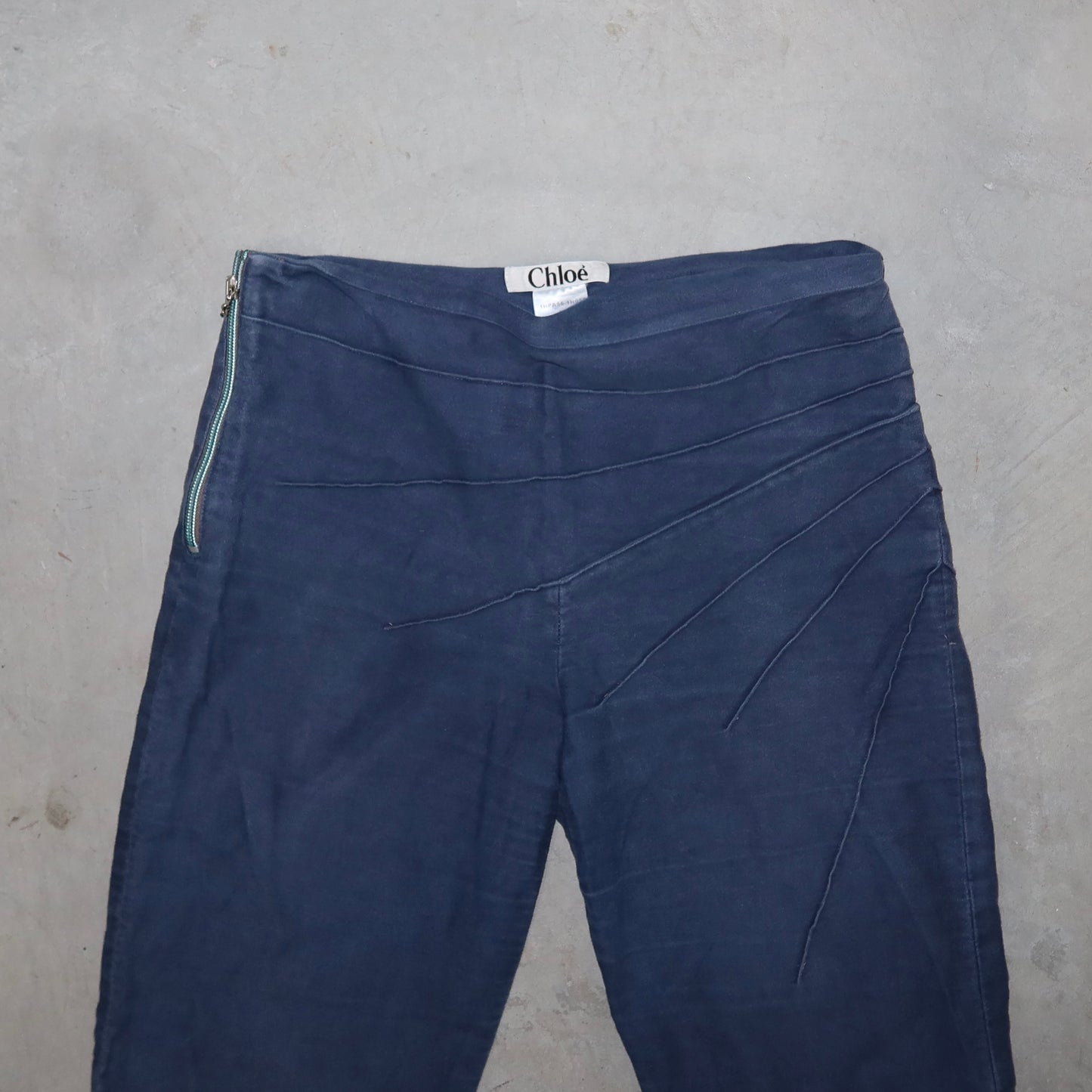 Chloé AW2001 Blue Flares