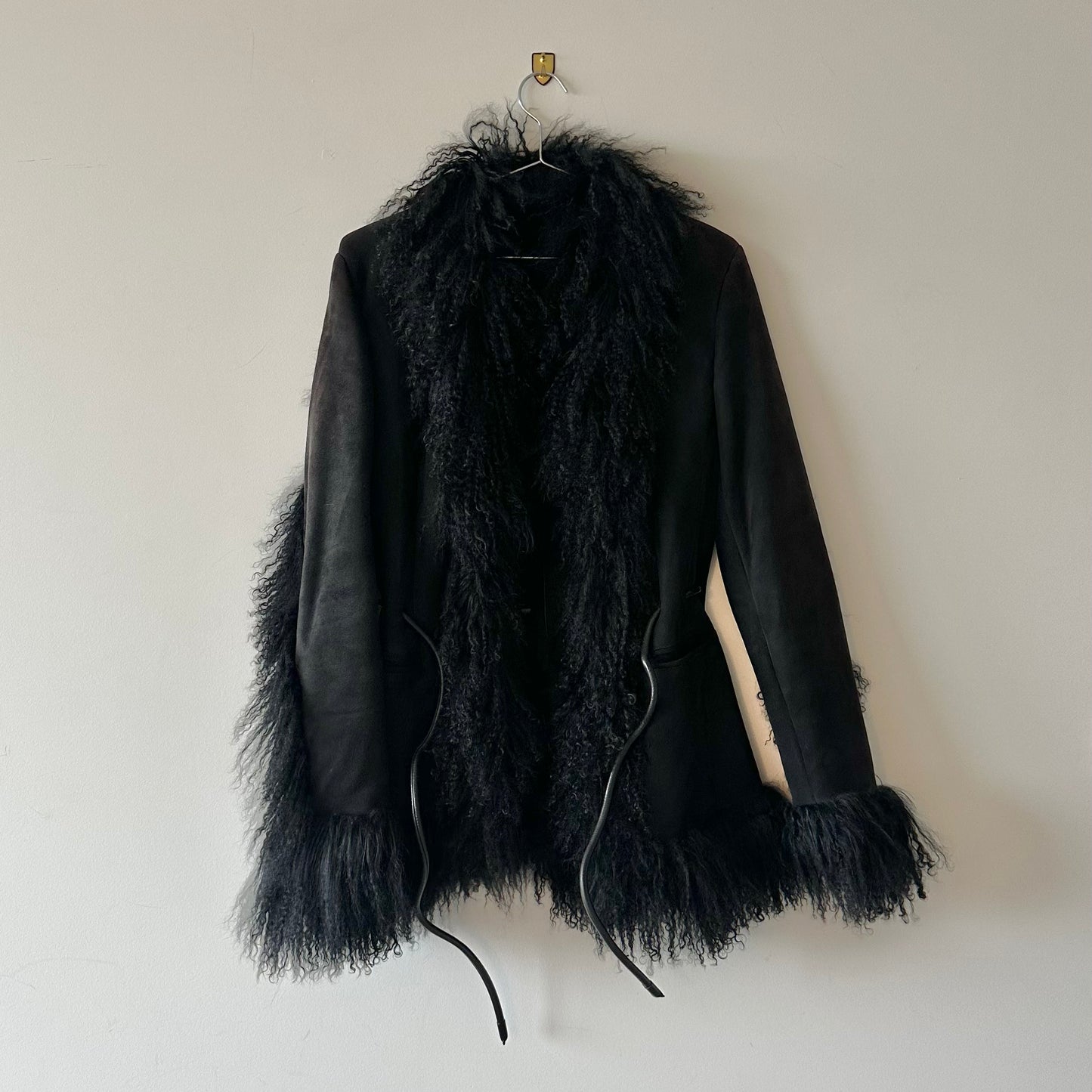 Gucci by Tom Ford FW1999 Mongolian Fur & Suede Jacket