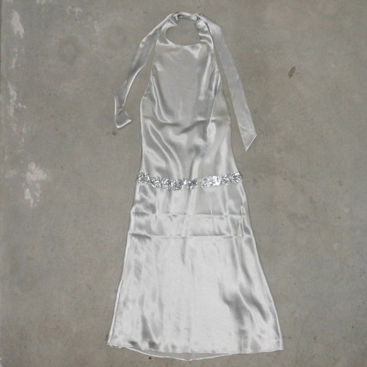 Vera Wang Silver Dress (seen on Blair Waldorf in Gossip Girl pilot ep)