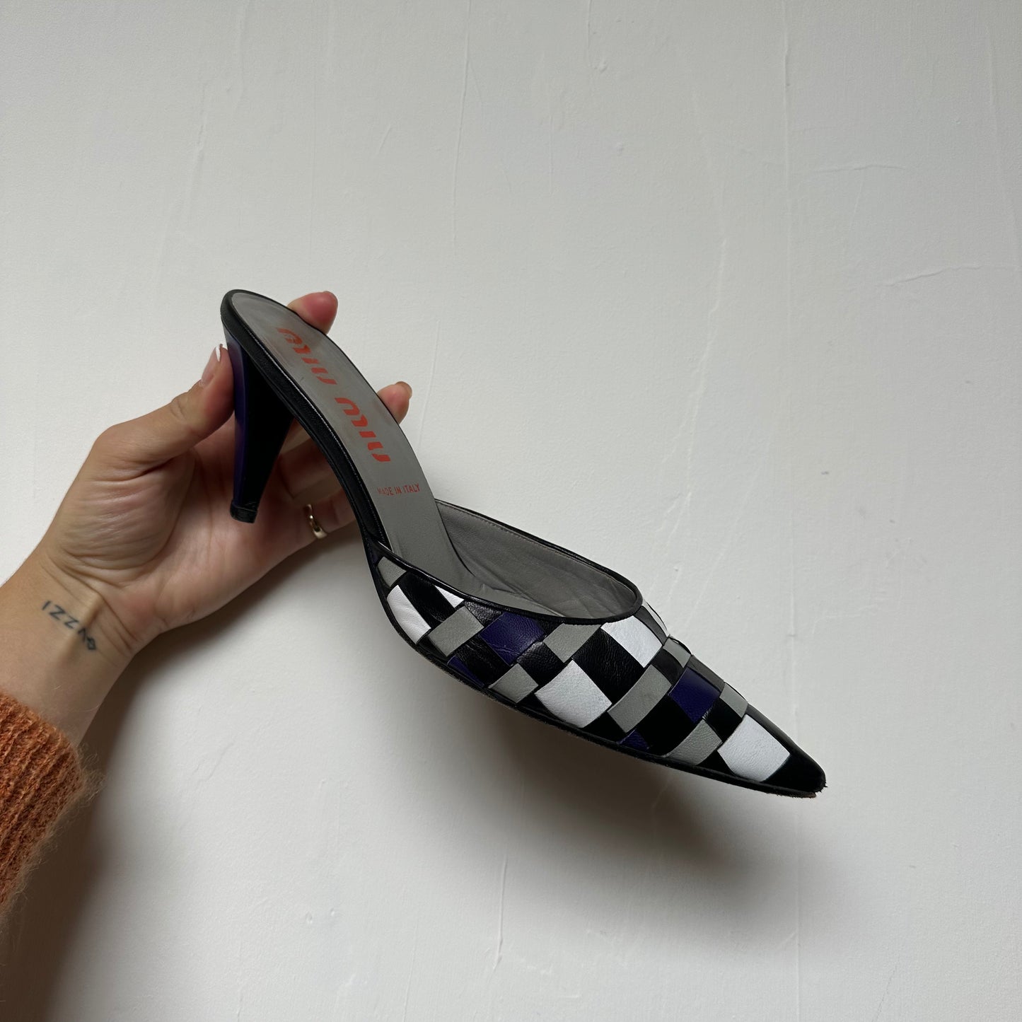 Miu Miu SS2001 Patchwork Mules (40)