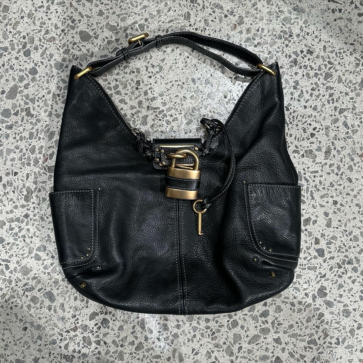 Chloe Black Crescent Paddingon