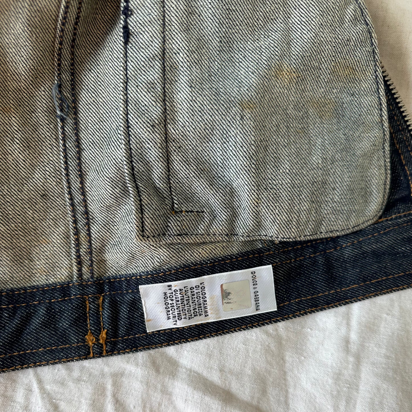 D&G Beaded Floral Denim Set