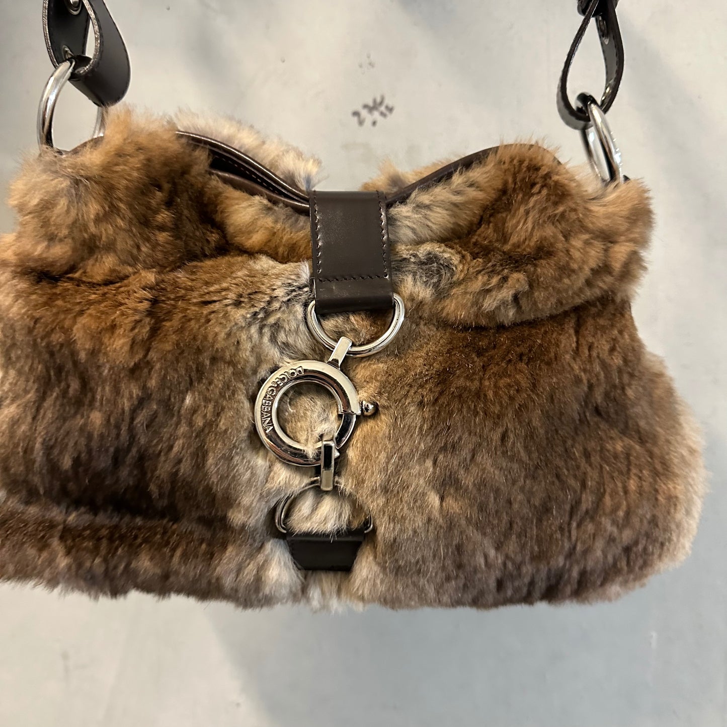 Dolce & Gabbana Rabbit Fur Bag