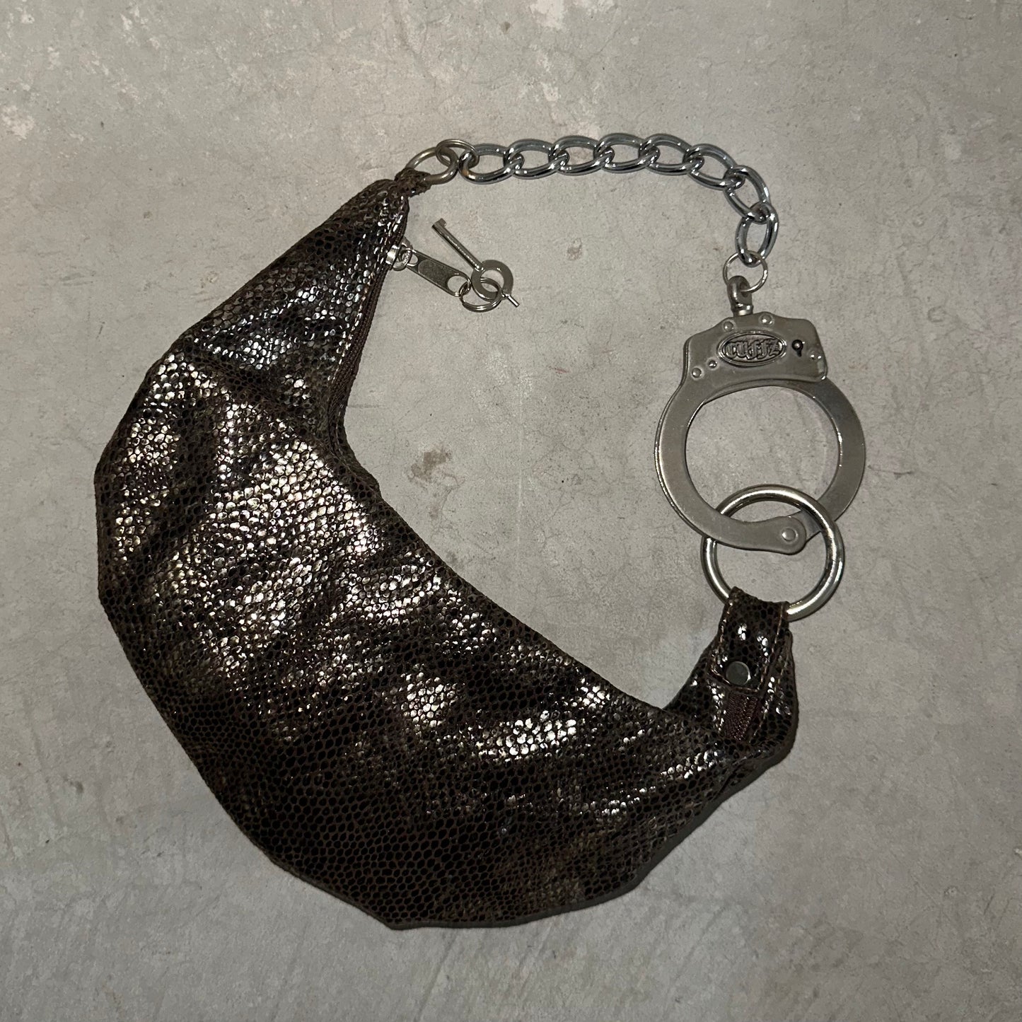 Cuffz Mini Bronze “Snake Bite” Barfly Bag