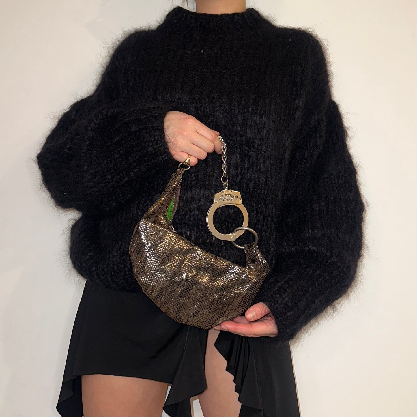 Cuffz Mini Bronze “Snake Bite” Barfly Bag