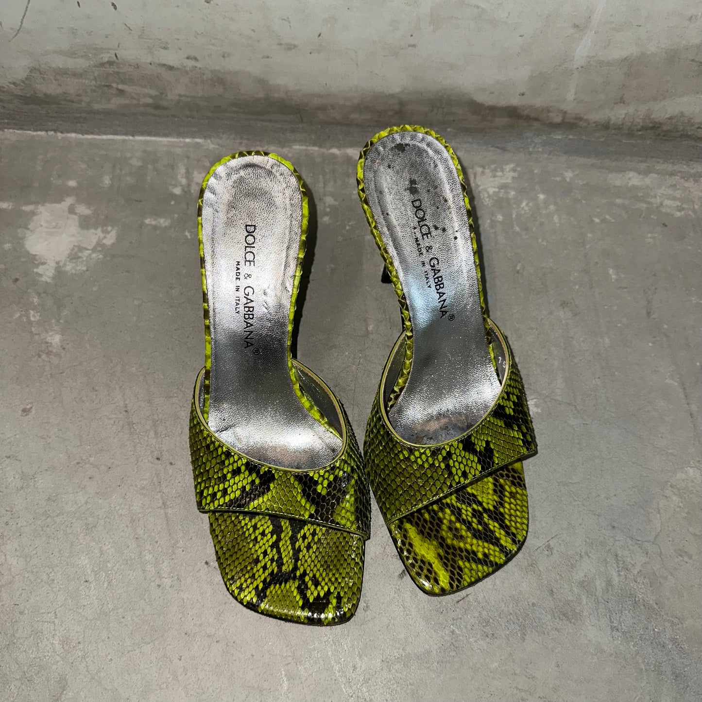 Dolce & Gabbana Snakeskin Heels (36)