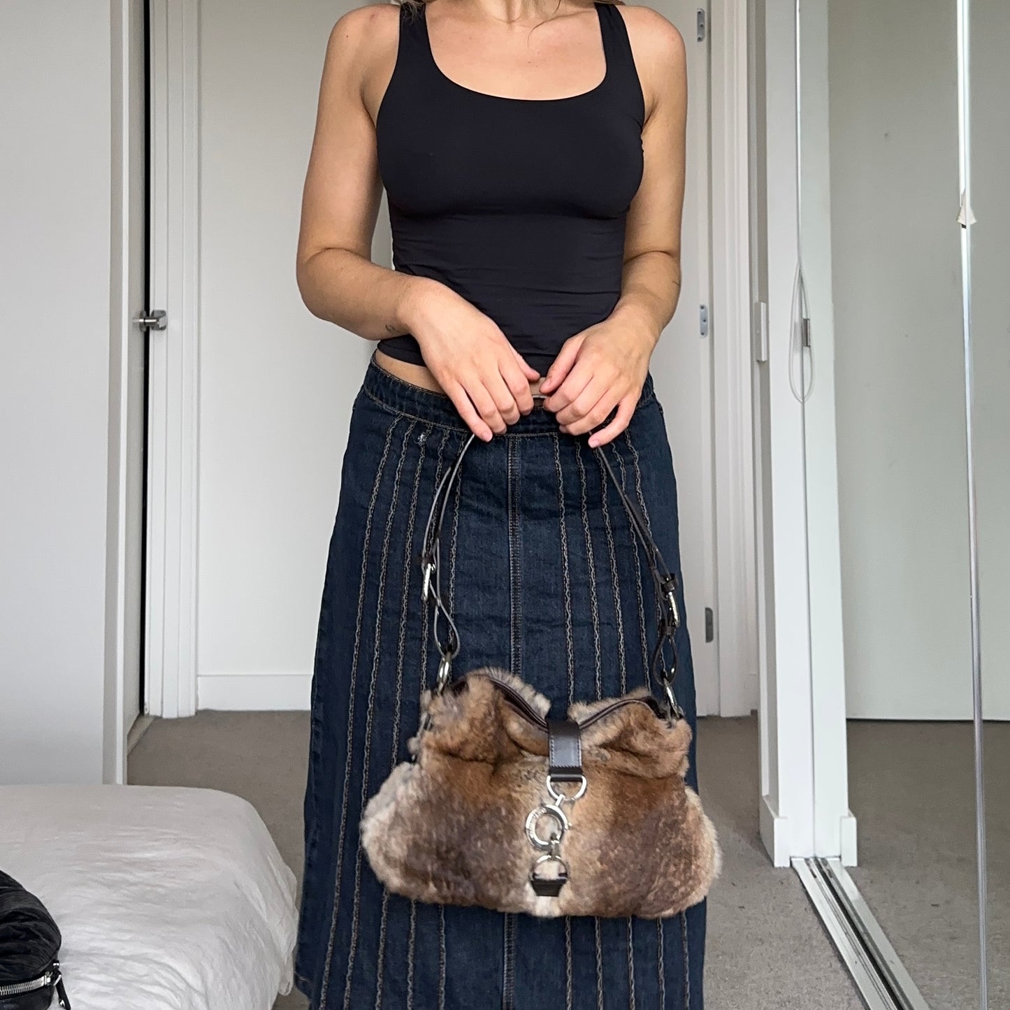 Dolce & Gabbana Rabbit Fur Bag