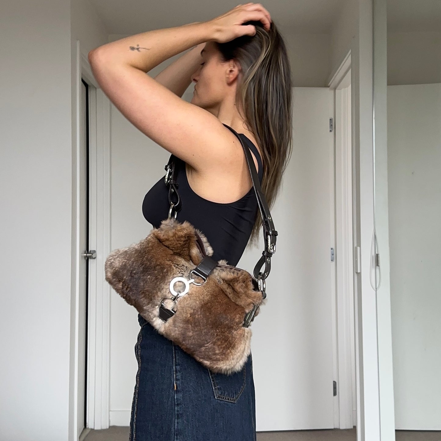 Dolce & Gabbana Rabbit Fur Bag