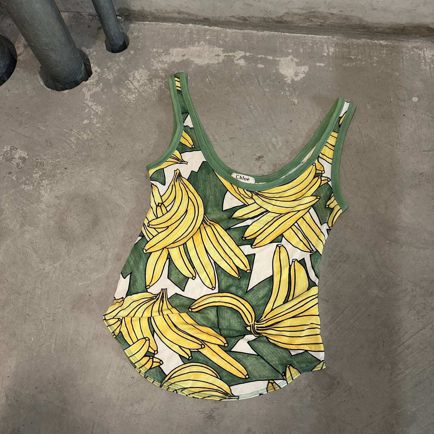 Chloe Rare SS2004 Banana Tank
