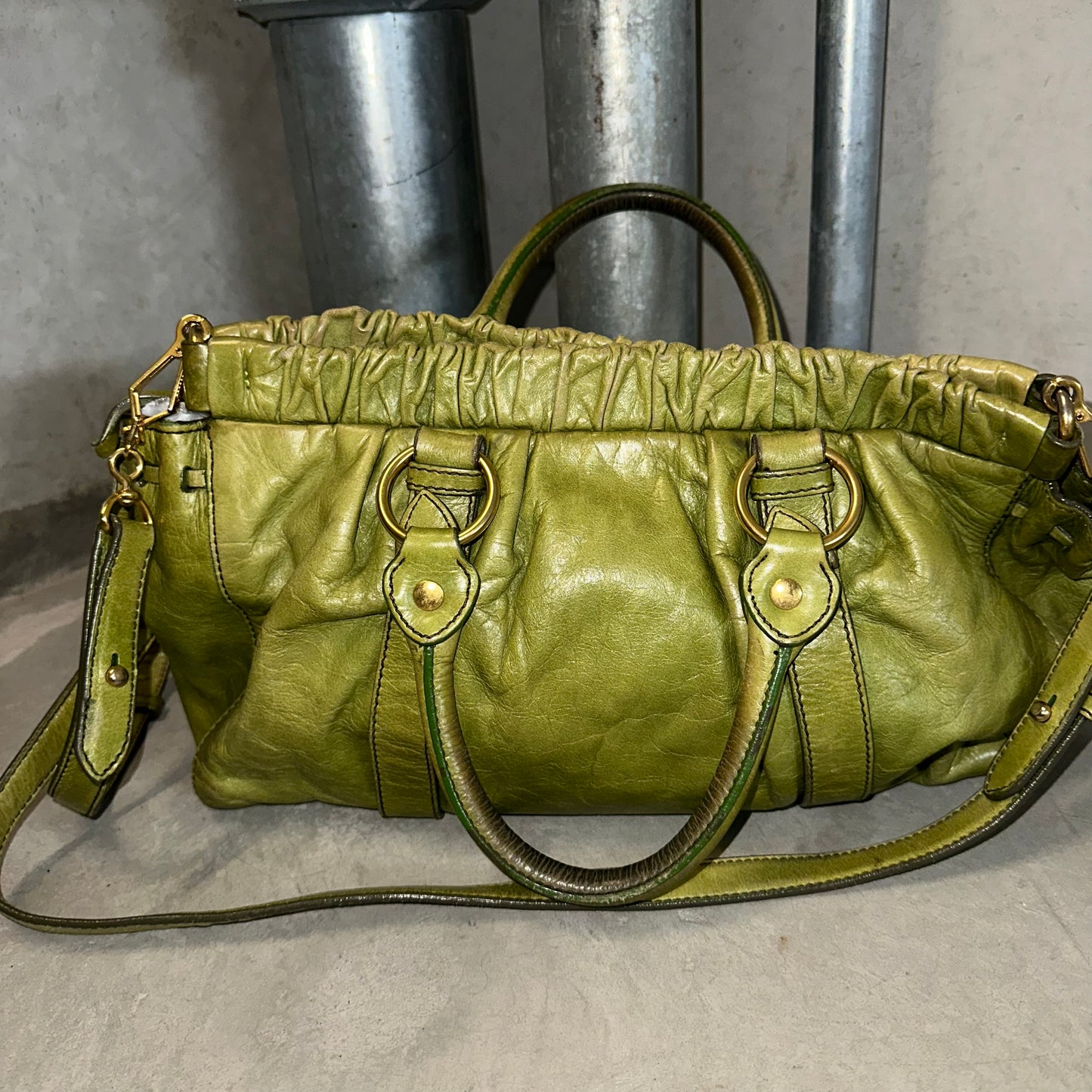 Miu Miu Green 2WAY Bag