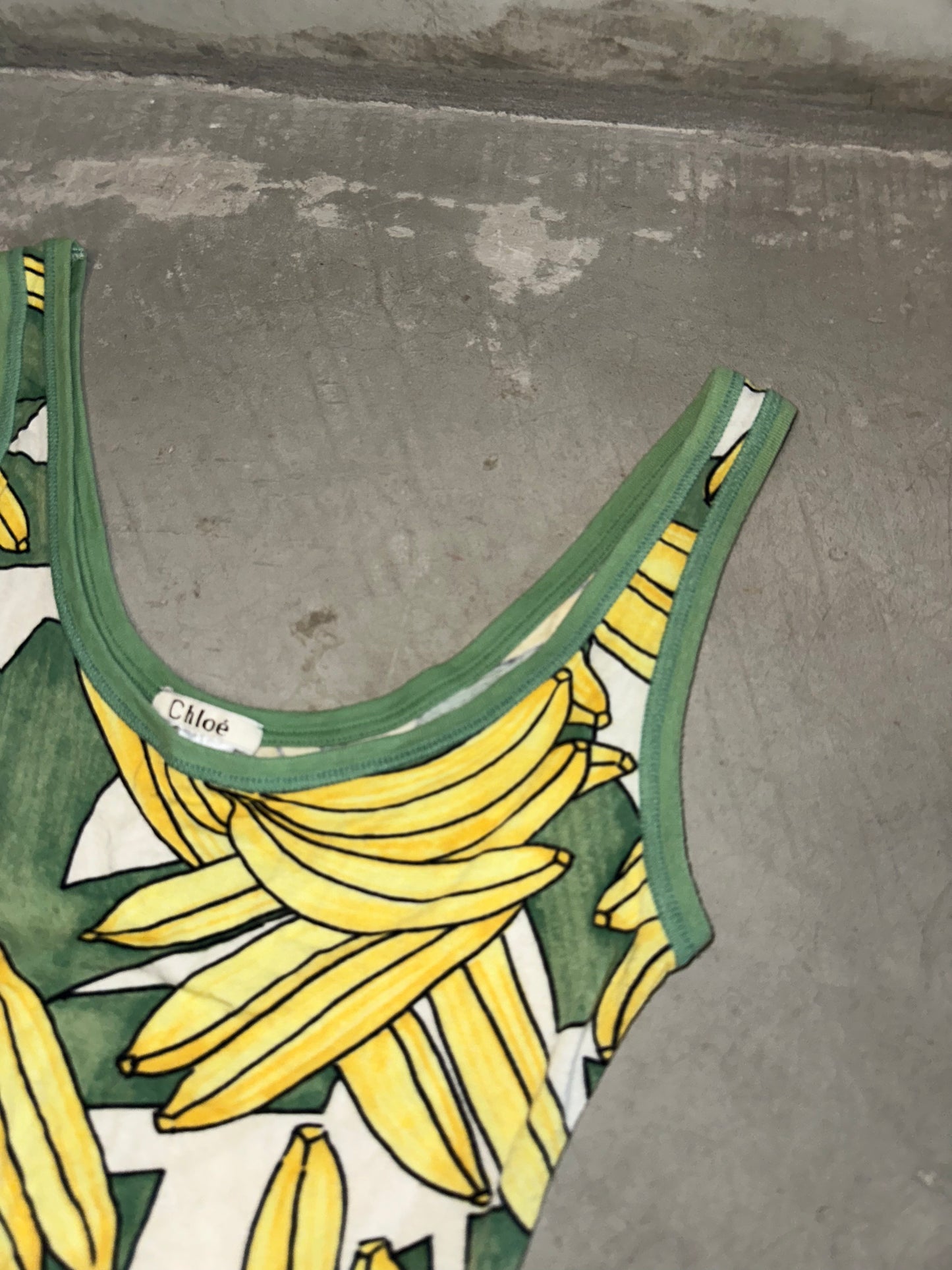 Chloe Rare SS2004 Banana Tank