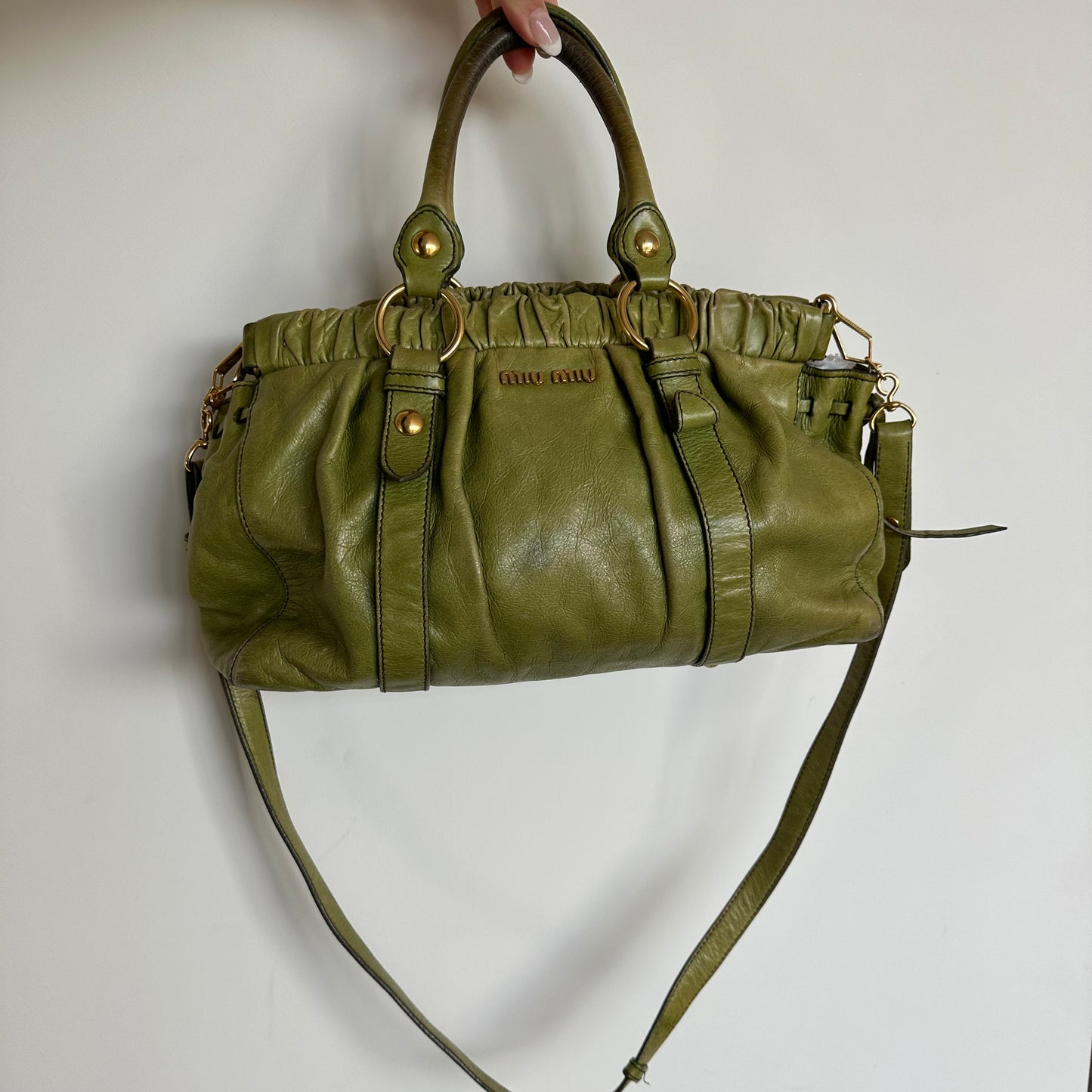 Miu Miu Green 2WAY Bag