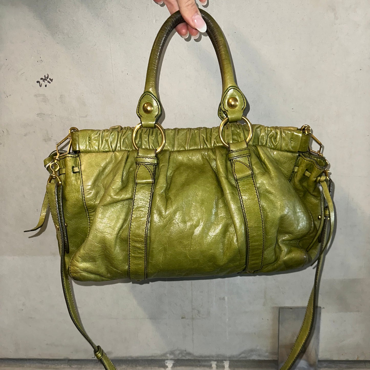 Miu Miu Green 2WAY Bag