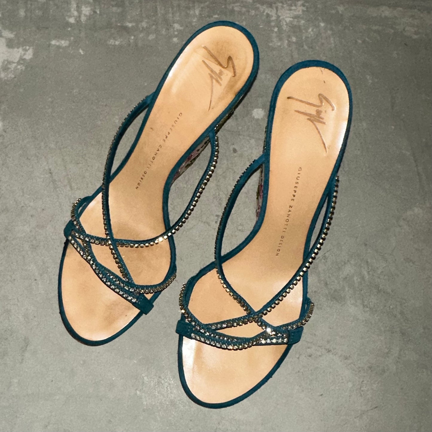 Giuseppe Zanotti Tapestry Wedges (38)