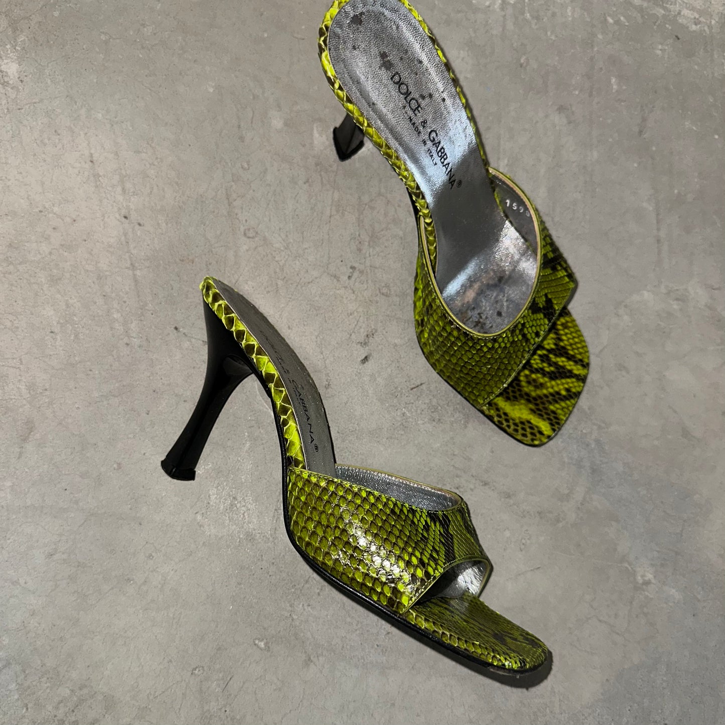 Dolce & Gabbana Snakeskin Heels (36)