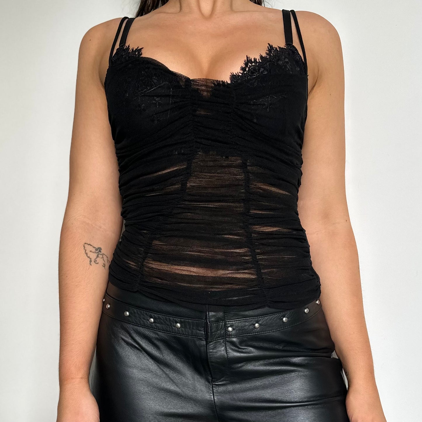 Dolce & Gabbana Rare SS2001 Mesh Top