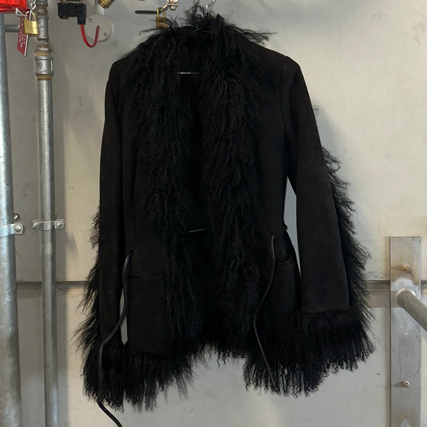 Gucci by Tom Ford FW1999 Mongolian Fur & Suede Jacket