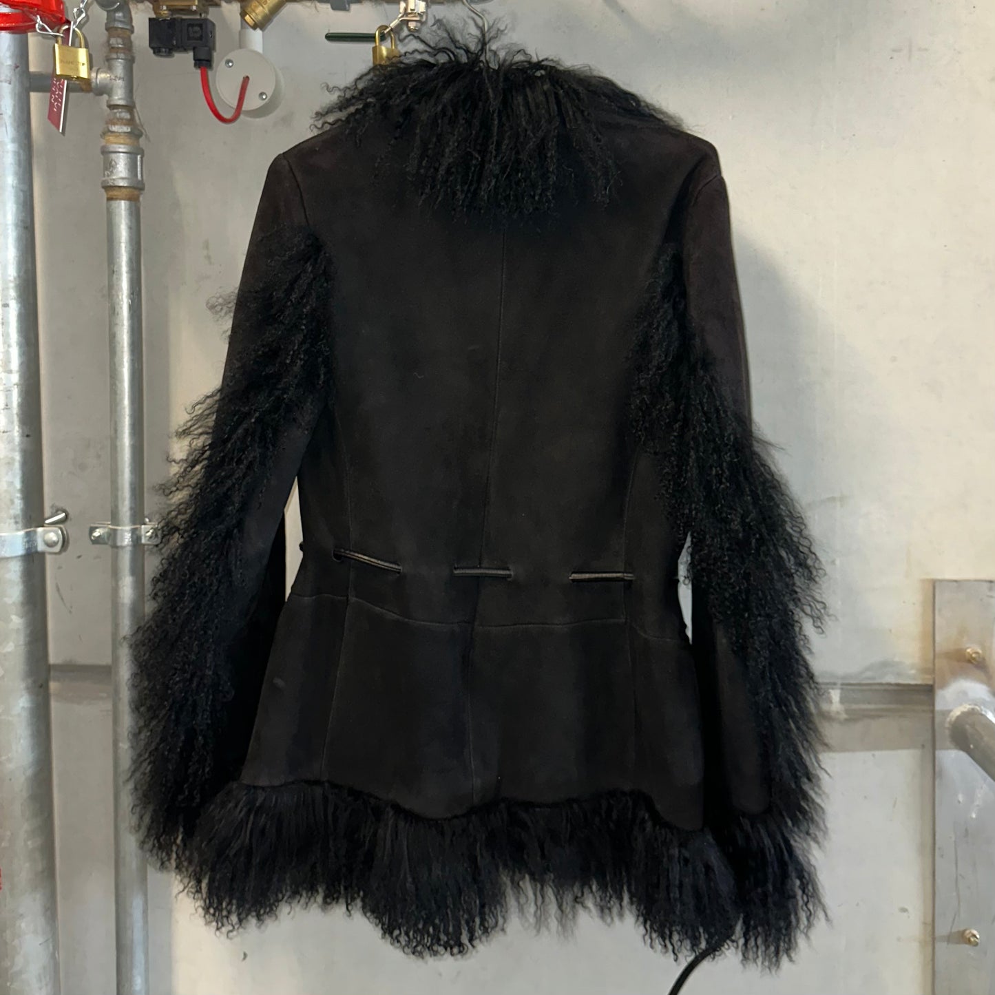 Gucci by Tom Ford FW1999 Mongolian Fur & Suede Jacket