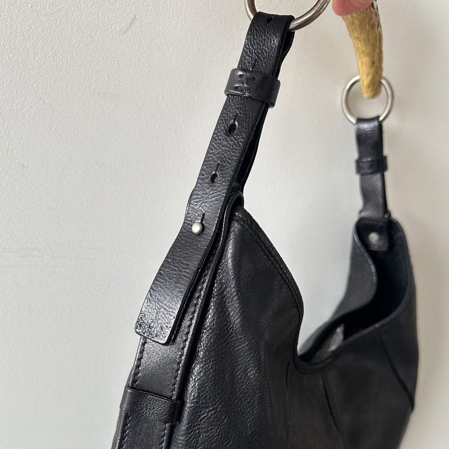 YSL Black Leather Mombasa
