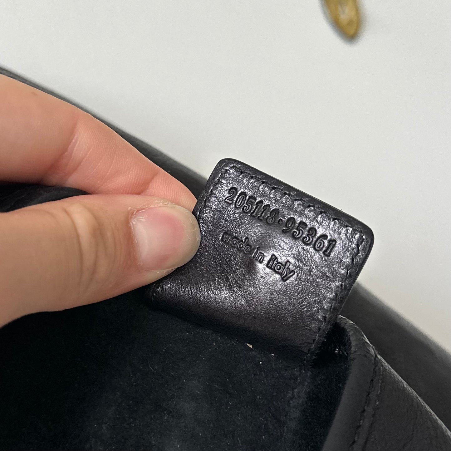 YSL Black Leather Mombasa