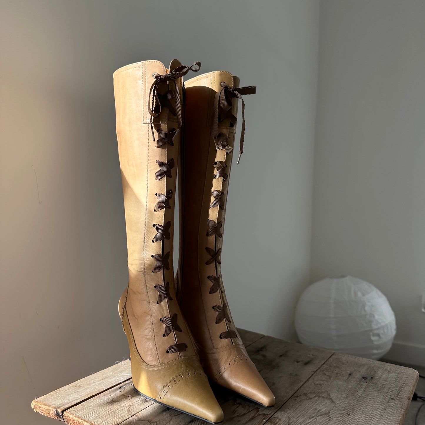 Morgan De Toi Lace Up Boots (36)