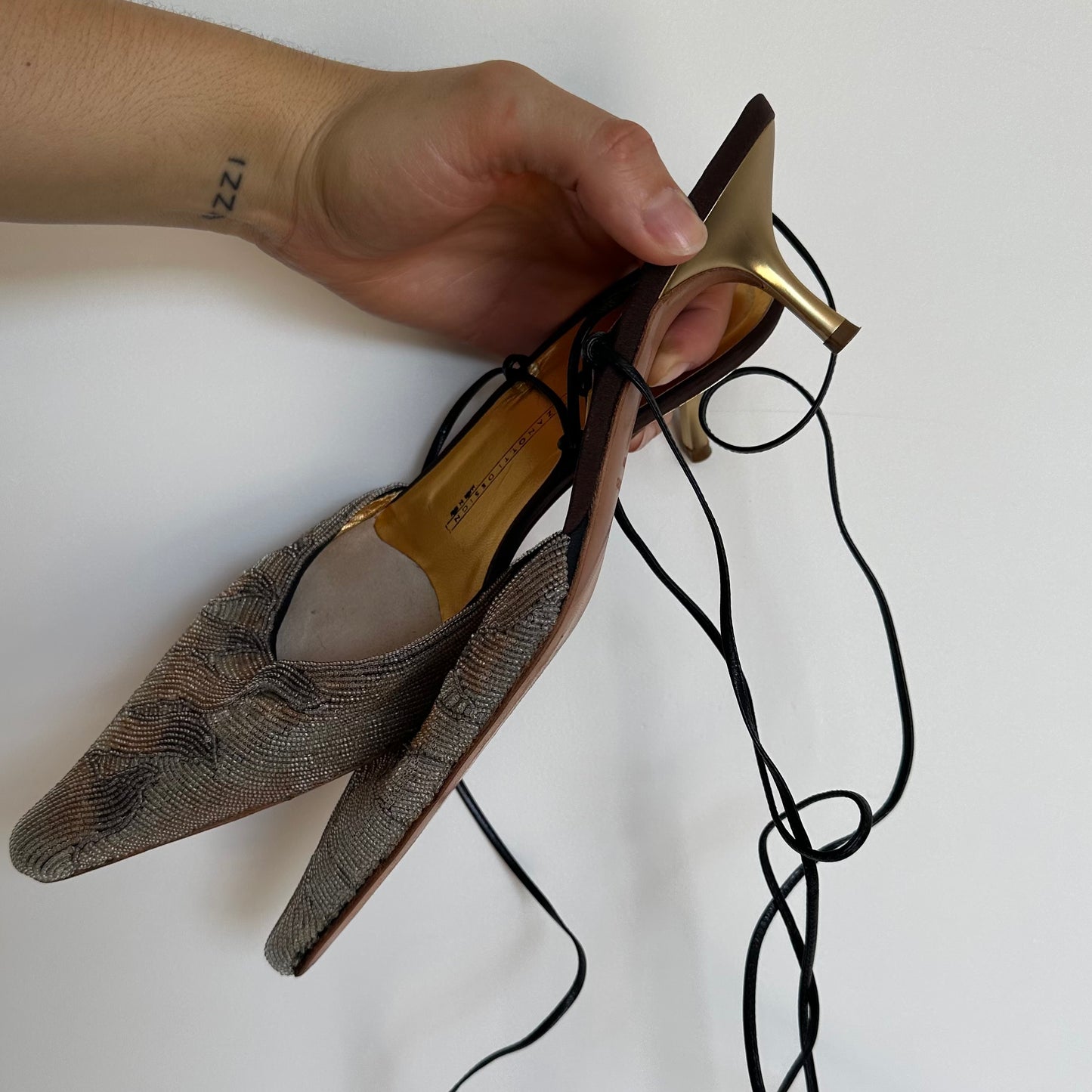 Giuseppe Zanotti Beaded Mules (36.5)