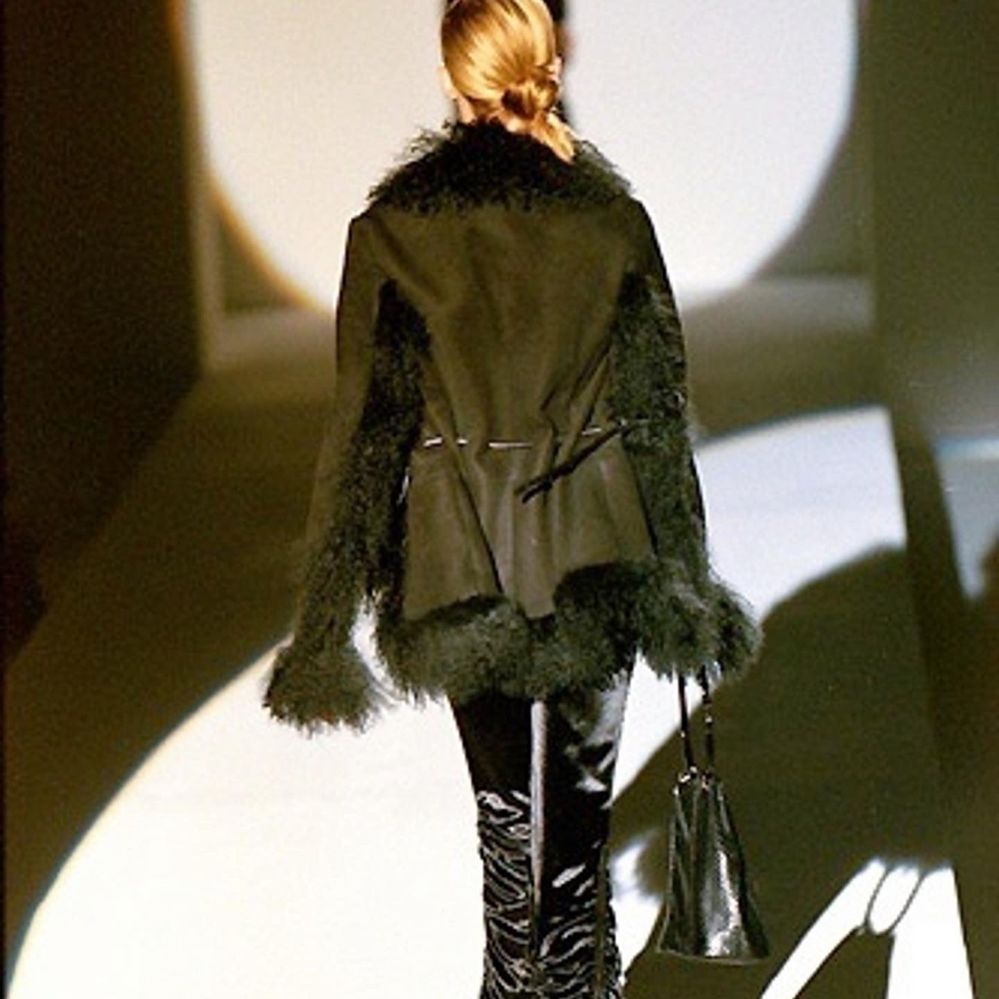 Gucci by Tom Ford FW1999 Mongolian Fur & Suede Jacket