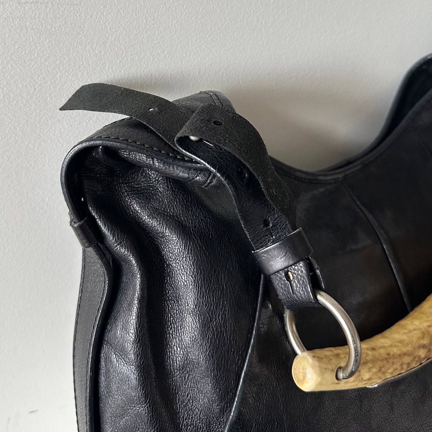 YSL Black Leather Mombasa