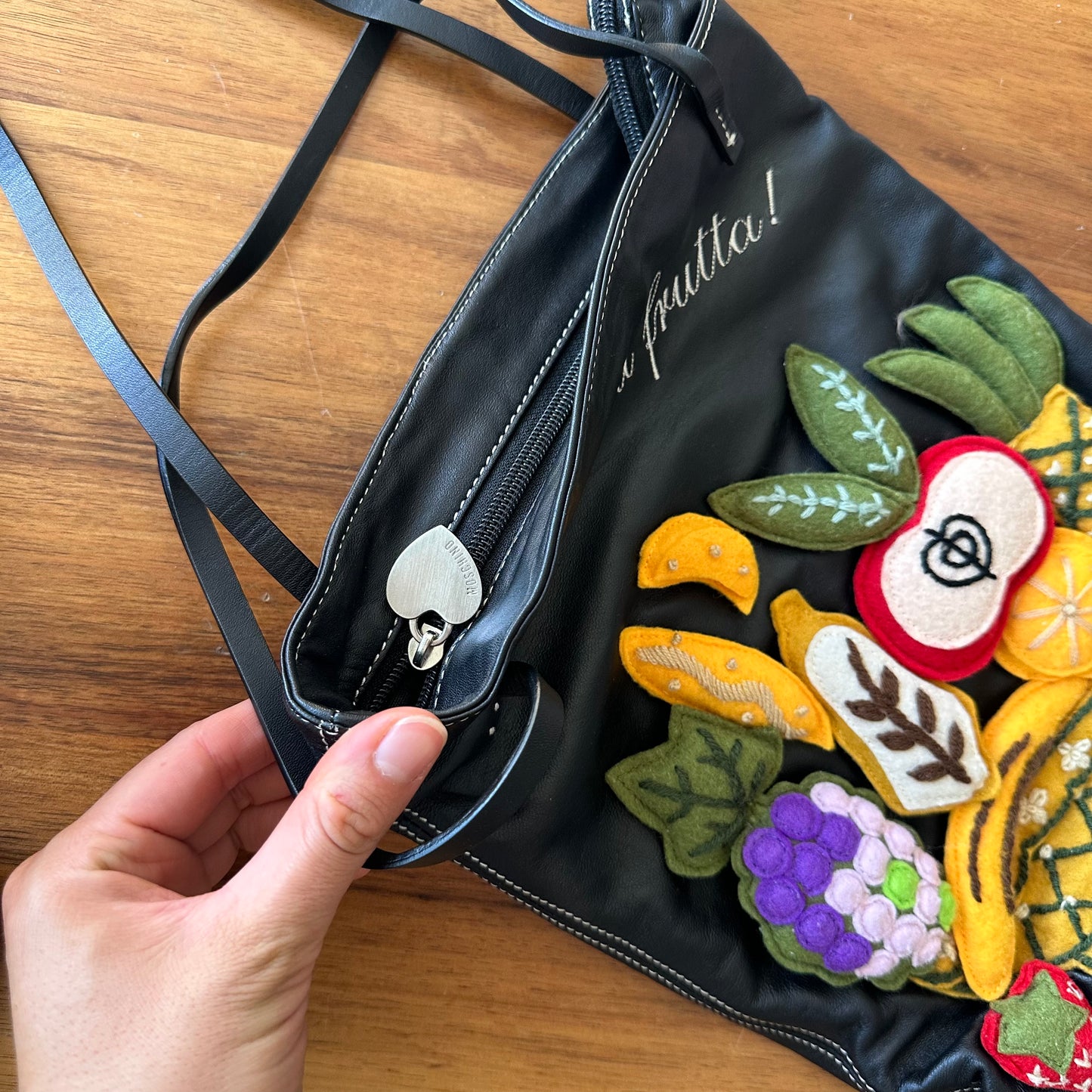 Moschino Rare 3D Fruit Tote