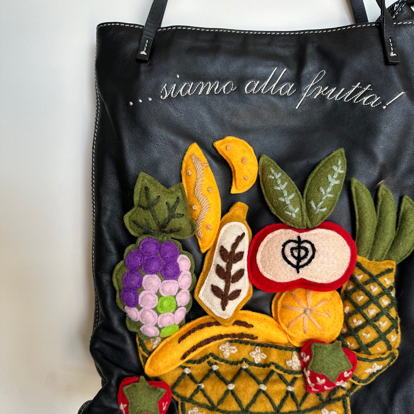 Moschino Rare 3D Fruit Tote