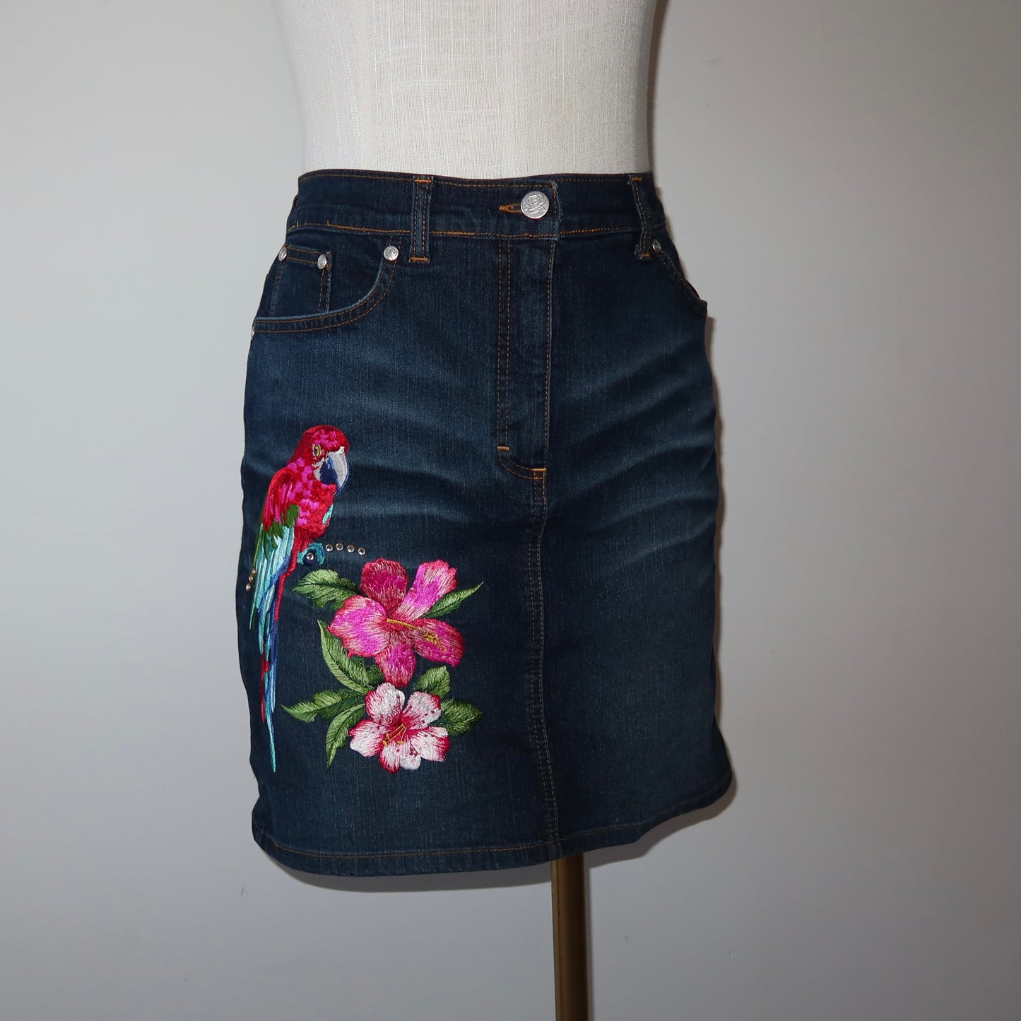 Anna Molinari Denim Skirt