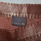 Fendi Metallic Leather Skirt