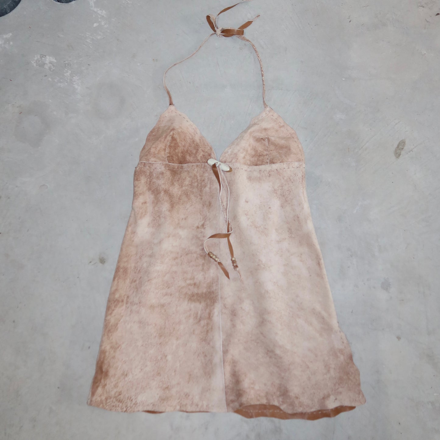 D&G SS2003 Suede Dress