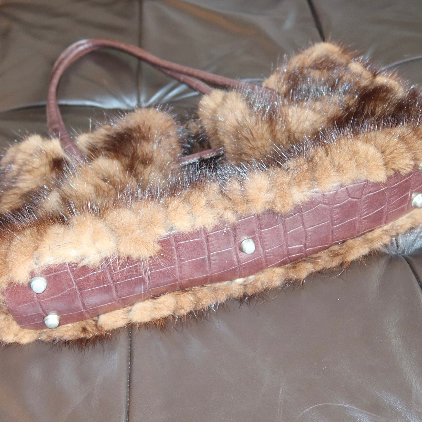 Paolo Masi Real Fur Bag